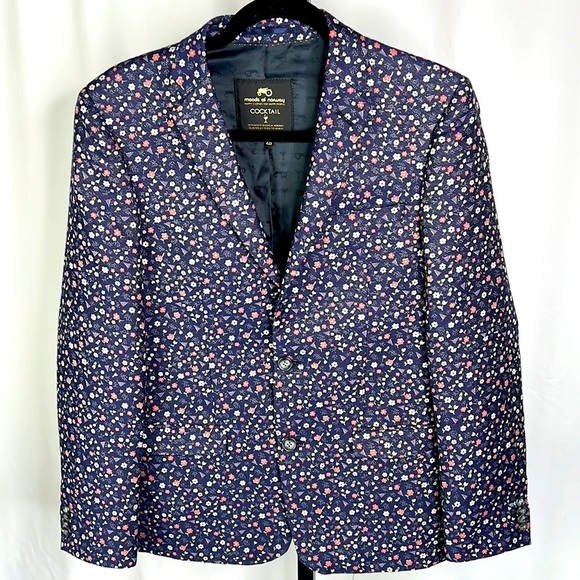 Moods of Norway Other - Moods of Norway Cocktail Blue Floral Suit - Small